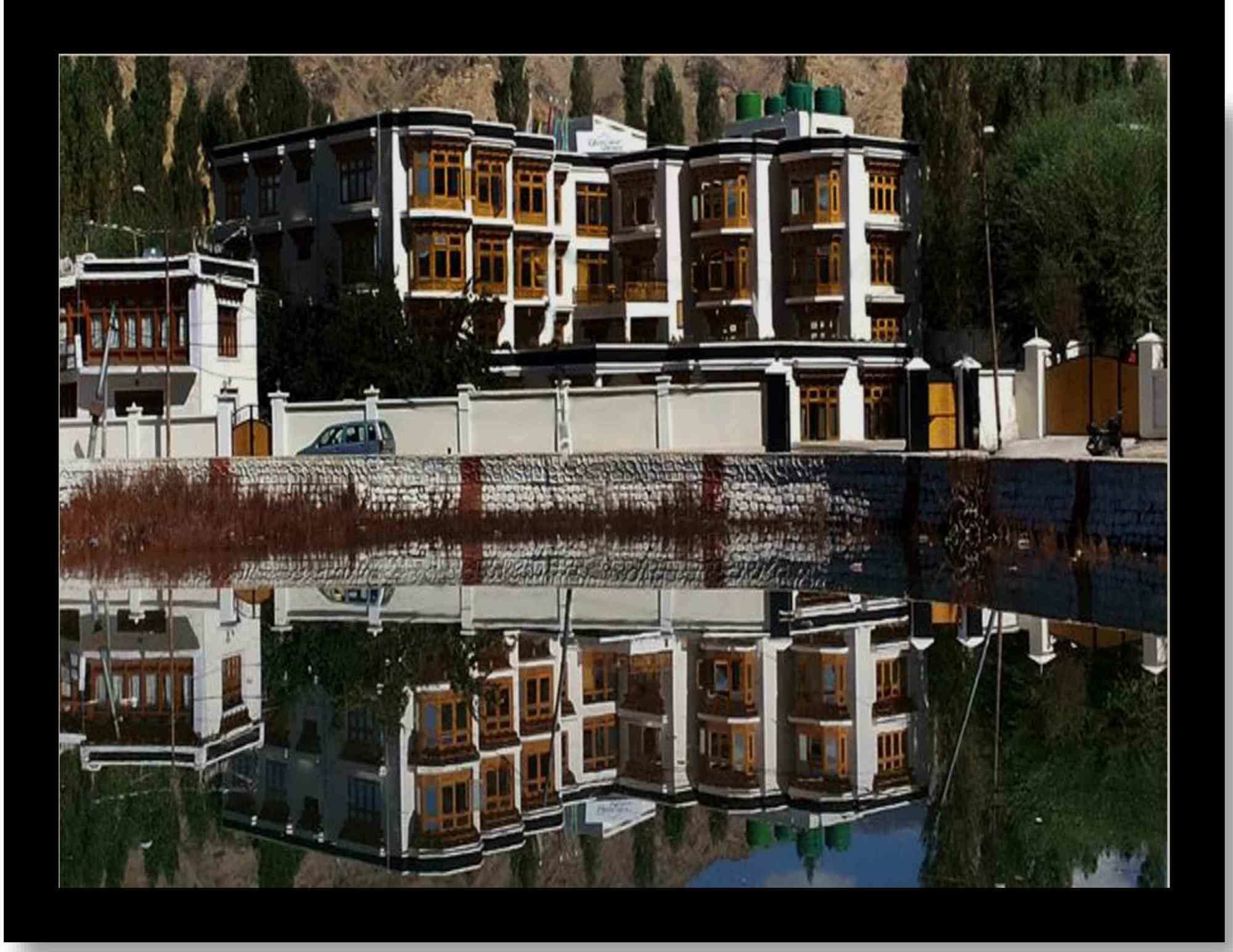 Hotel New Glacier View Leh Exterior foto