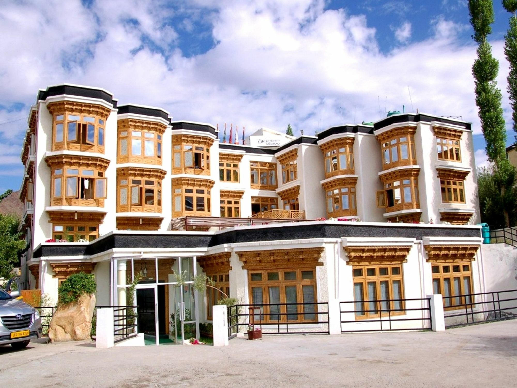 Hotel New Glacier View Leh Exterior foto